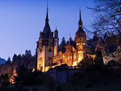 高清城堡建筑照片素材 欧式建筑风格 背景环境插画设计游戏场景-淘宝网