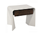 TENDU LACQUER END TABLE