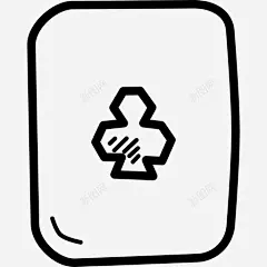 三叶草卡1赌博图标 设计图片 免费下载 页面网页 平面电商 创意素材