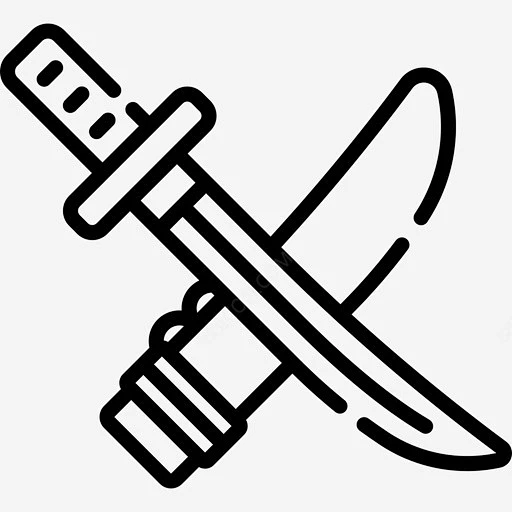 日本武士刀20岁直系icon图标免费下载-图标xvboybyv-88ICON图标网-花瓣网