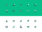 Camping icons! icons nature outline icon line art camping iconset icon