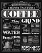 Starbucks - Home Brew Typographic Mural on Behance