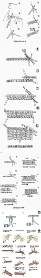 织毛衣起针方法、棒针起针基础教程图解