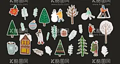 圣诞节素材  - 源文件下载【酷图网】圣诞节素材,圣诞老人,圣诞图标,圣诞美食,圣诞元素,手绘元素,手绘圣诞,圣诞节装饰,圣诞节插画,圣诞节手绘,手绘素材,背景素材,圣诞节,平安夜,矢量圣诞元素