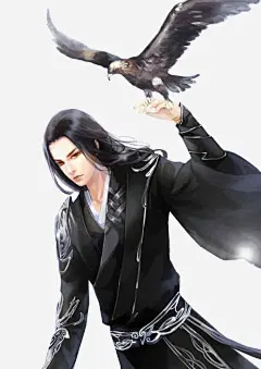 手执雄鹰的炫酷美男_新图网 https://ixintu.com 手执 雄鹰 美男