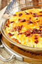 Bacon Egg Cheese and Potato Bake Recipe