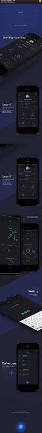 Learning vocabulary APP on Behance