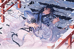 一米雪采集到古风二次元美男