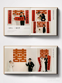 摄影文青采集到婚礼相册排版
