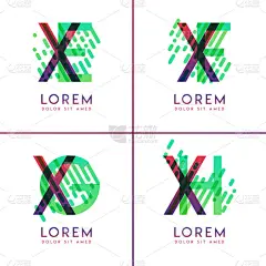 字母,品牌名称,色彩鲜艳,商务,市场营销