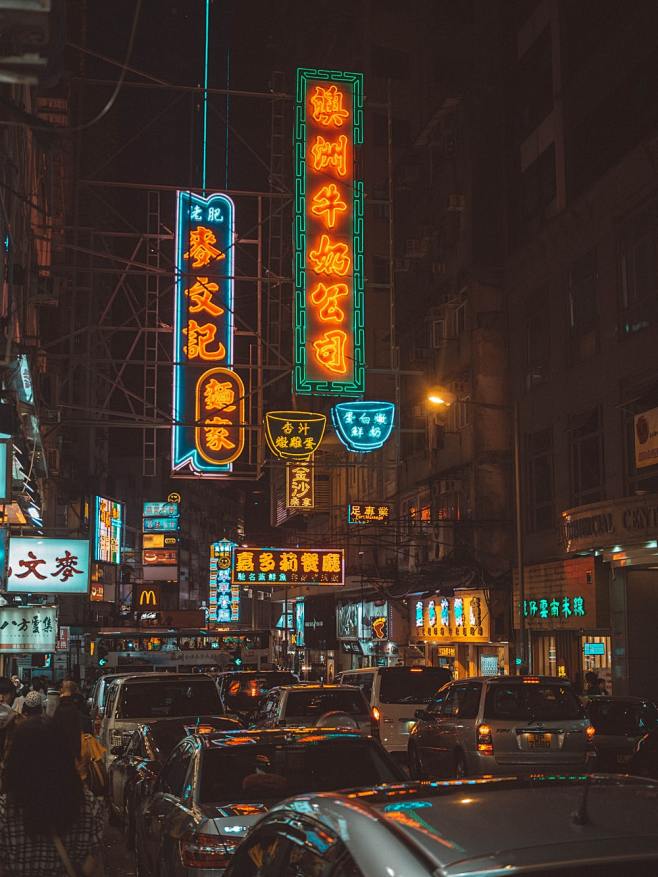 夜晚的城市