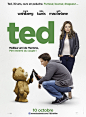Mega Sized Movie Poster Image for Ted #采集大赛# #平面##海报设计#