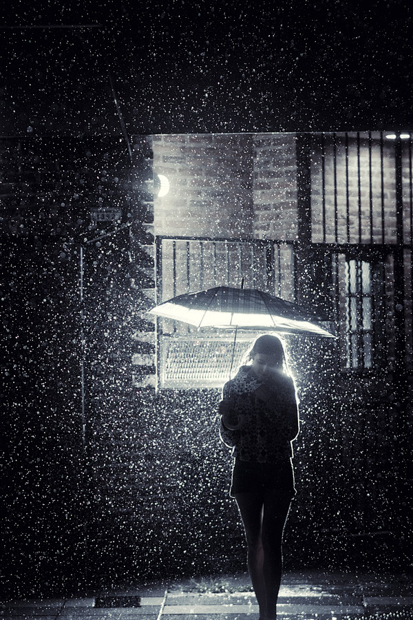 芭比在雨中由圣地亚哥爱泼斯坦500px的...