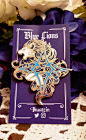 Blue Lions Crest Pin by Ihuatzin