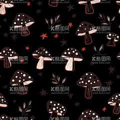 数码印花  - 源文件下载【酷图网】数码印花,大牌,手绘花,女装,男装,民族风,童装,小碎花,蘑菇