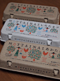 Egg package made from recycled paper｜MOTTAINAI たまご