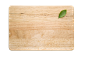 菜板  木板 绿叶 素材 PNG