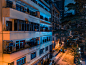 Hong Kong Respiration : During the night, this busy city takes a short nap and the streets might be empty then...
