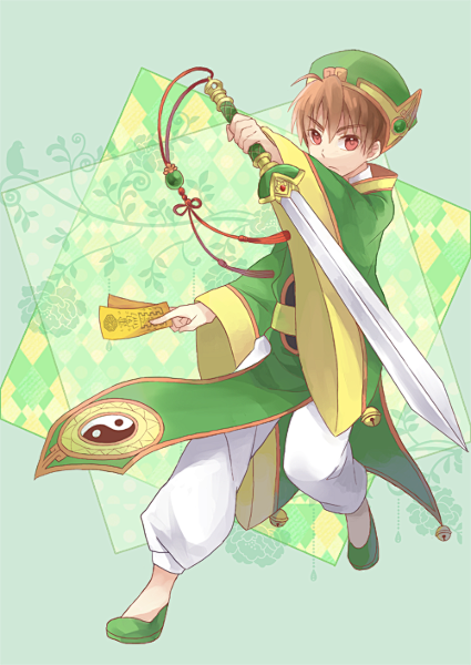 王小明百变小樱动漫插画