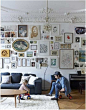 9 Gallery Walls Done Right | Apartment Therapy,照片墙