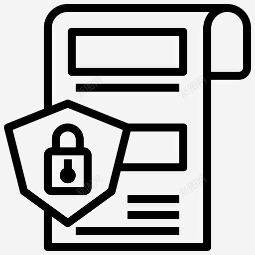 保护保密文件 标志 UI图标 设计图片 免费下载 页面网页 平面电商 创意素材-花瓣网