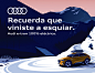 Audi e-tron | Baqueria Beret : Vallas para el Territorio quattro de Audi en Baqueira Beret. 