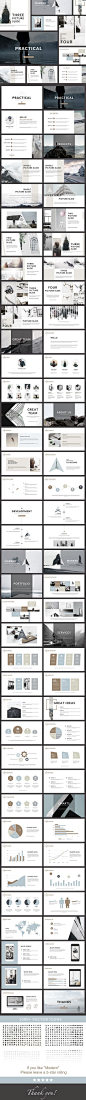 Practical - Clean PowerPoint Presentation - Creative PowerPoint Templates: 