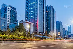 城市,迅速,图像特效,重庆,室内过夜,未来,夜晚,阿尔伯塔省,市区路,绘画插图