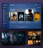 Movie UI kit(附psd下载)- by: hookc - ICONFANS专业界面设计平台
