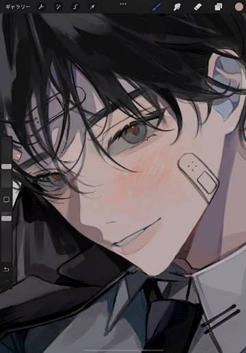 温柔深情的眼神 画... - @一张好画...