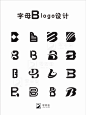 500个B字母的创意logo设计