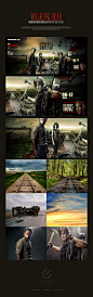 The Walking Dead by 韩雪冬 - UE设计平台-网页设计，设计交流，界面设计，酷站欣赏