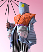 Image may contain cartoon, umbrella and accessory