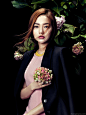 Elle Vietnam: Minh Hang : Vietnamese singer/actress Minh Hang photographed by Zhang Jingna for Elle Vietnam Jan 2015 issue. Styling by Phuong My. 