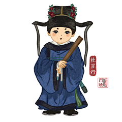 大口菠萝采集到江南百景图-Q版