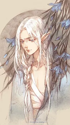 #国产画师壁纸推荐# part36，来自@古戈力 的插画作品！ ​​​​