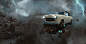 General 2100x1080 car sky dark vehicle artwork futuristic science fiction