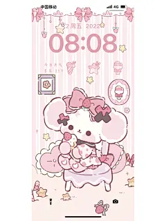 原创主题｜敲甜的nono狗ios壁纸组件主题