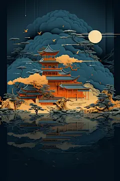 苏州旅游插图插画