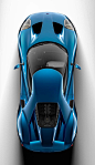 2016 Ford GT top view