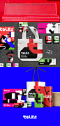 Talks Brand Identity. : Talks event is a gathering for techies from different fields under one roof for powerful keynotes, ideation workshops and sharing sessions to help you find your own passion.