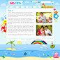 Kids Toys - PSD Template