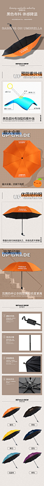 雨伞详情页