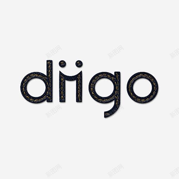 牛仔琼社会Diigo标志蓝色牛图标 UI...