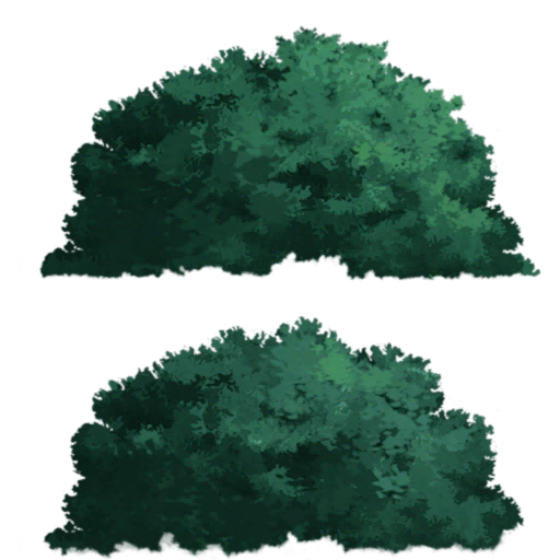 花草-灌木-植被-手绘-564251
