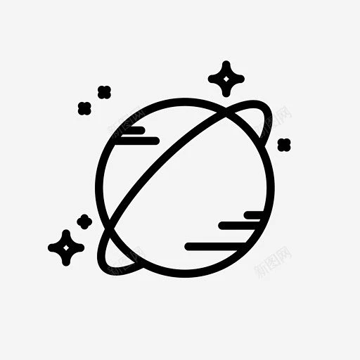 行星恒星土星图标 icon 标识 标志 UI图标 设计图片 免费下载 页面网页 平面电商 创意素材图片_美国图标图片素材-花瓣网