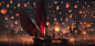 Lanterns in the Sky : This is a personal project done for study and love purposes.
