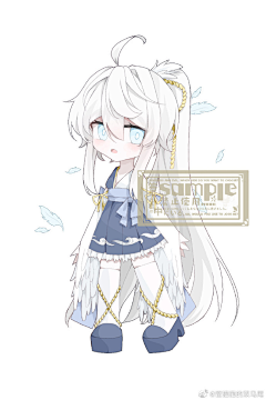 一只红魔采集到Q版