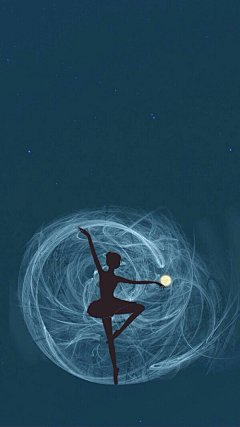 深色 暗色 手机 壁纸 深夜党 插画 护眼