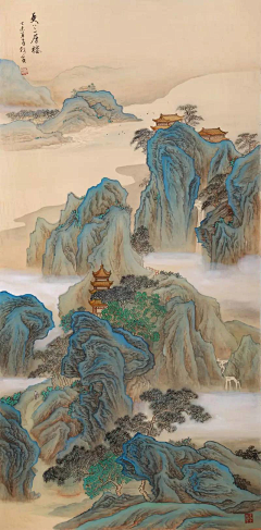 Yiya是我采集到山水国画